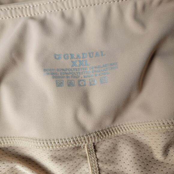 Skort Size XXL Zip Pockets Athletic Outdoor Travel Utility Skirt G Gradual - Picture 8 of 10